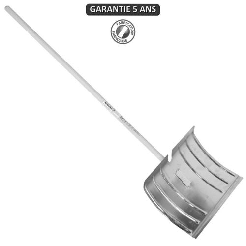 Poussoir à neige aluminium 50cm manche 1,30m - OUTILS PERRIN - 167150 pas cher