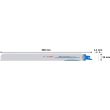 Lot de 5 lames de scie sabre Pro précision métal S1237HBF bi-métal 300 mm BOSCH 2608659000 photo du produit Secondaire 1 S