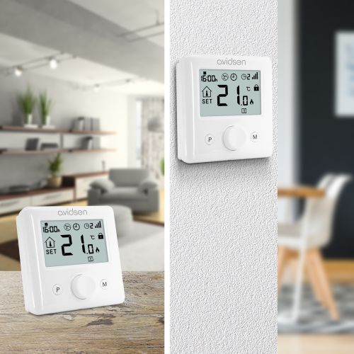 Thermostat sans fil connecté HomeFlow WL AVIDSEN HOME pour chaudière - AVIDSEN - 127047 pas cher Secondaire 4 L