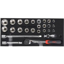 Module mousse 1/3 Sam outillage de 22 outils 1/2'‘ en pouce - 75-S22PMM photo du produit Principale M