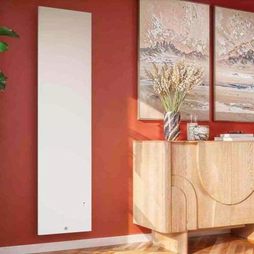 Radiateur chaleur douce INGENIO 5 vertical 1500 W blanc mat THERMOR 429357 photo du produit Secondaire 2 L
