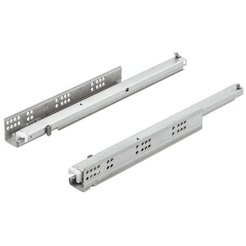 Coulisse tiroir simple longueur 700 mm blanc 30 kg HAFEL 423.03.870 pas cher