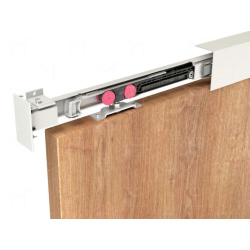 Ensemble rail 1,95 m et accessoires pour porte 21 / 60 kg - SAF - SAF10-80-195-2 photo du produit Secondaire 1 L