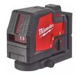 Niveau laser vert 2 lignes 4 V L4 CLL-301C + batterie 3.0 Ah en coffret MILWAUKEE 4933478098 photo du produit