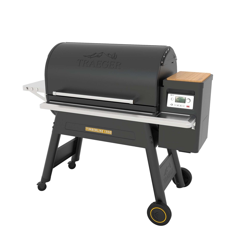 TRAEGER Barbecue charbon de bois  Timberline 1300, Noir / inox