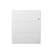 Radiateur chaleur 750 W AGILIA horizontal pilotage intelligent connecté blanc carat ATLANTIC 503121 photo du produit