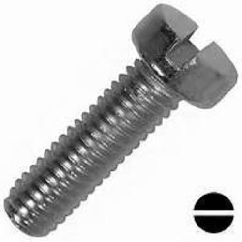 Vis à métaux tête cylindrique fendue acier zingué 4.8 DIN 84 4X30 boîte de 500 - ULTIMA - 512067 pas cher