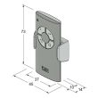 Emetteur 433.92 MHz 4 boutons TAU ITALIE P-250T-4 photo du produit Secondaire 2 S