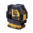 Niveau laser croix 18 V + batterie 2 Ah + chargeur + coffret DEWALT DCLE34021D1-QW photo du produit Secondaire 1 S