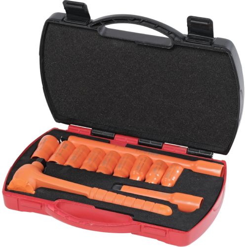 Coffret de 12 douilles et accessoires 1/2 isolés 1000 V Sam outillage - ZS-J12PCE photo du produit Principale L