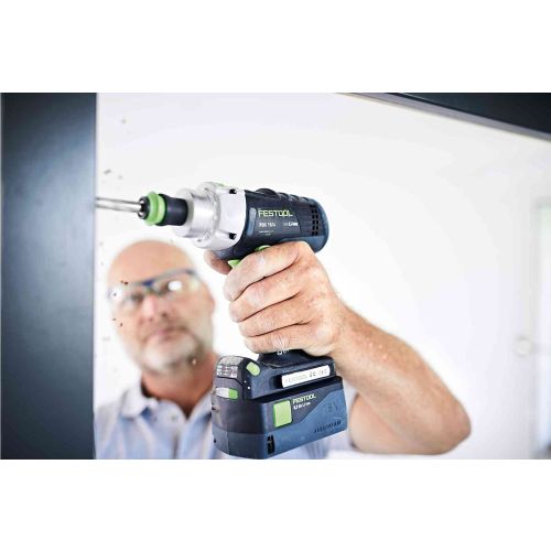 Perceuse-visseuse à percussion 18V QUADRIVE PDC 18/4 I-Plus + 2 batteries + chargeur FESTOOL 576467 photo du produit Secondaire 3 L