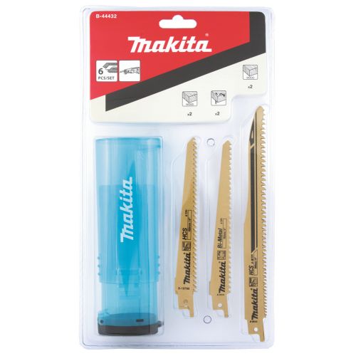 Pack de 6 lames de scie recipro pour bois MAKITA B-44432 photo du produit Secondaire 4 L