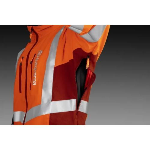 Veste forestière Technical Extreme haute visibilité TXS HUSQVARNA 546415642 photo du produit Secondaire 4 L