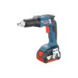 Visseuse plaquiste sans-fil Bosch GSR 18V-EC TE 18 V + 2 batteries 5 Ah + 2 chargeurs + L-Boxx photo du produit Secondaire 2 S