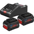 Scie sabre 18V GSA 18V-32 Professional + 2 batteries 8Ah + chargeur + coffret BOSCH 06016A810H photo du produit Secondaire 2 S