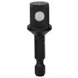 Adaptateur Impact Control pour douilles hex.1/4'' carré 1/2'' - BOSCH - 2608551107 pas cher