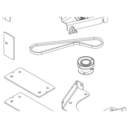 Kit pour collecteur de bac 54'' (Z454X) HUSQVARNA 598390401 photo du produit Secondaire 3 L