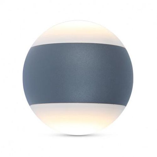 Applique murale LED 10 W gris anthracite IP65 4000 K MIIDEX LIGHTING 70463 photo du produit