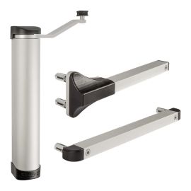 Ferme portail LOCINOX hydraulique lion argent - P00008967-SILV photo du produit Principale M