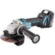 Meuleuse d'angle 18V 125mm + 2 batteries 5Ah + chargeur + coffret MAKPAC - MAKITA - DGA506RTJ pas cher Secondaire 1 S