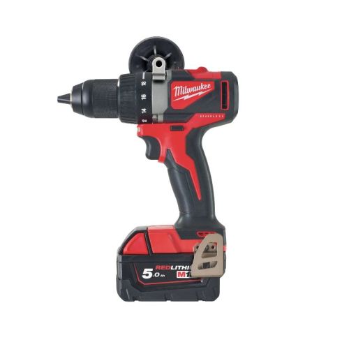 Pack 2 outils (M18 BLIDR + M18 BLDD2) M18 Milwaukee M18 BLPP2B3-502X Powerpack Brushless + 2 batteries 5 Ah + chargeur + HD BOX MILWAUKEE 4933492846 photo du produit Secondaire 2 L