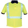Polo de travail à haute visibilité 100 % polyester jaune fluo TM CODUPAL PO2MJAUNE photo du produit