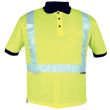 Polo de travail à haute visibilité 100 % polyester jaune fluo TM CODUPAL PO2MJAUNE photo du produit