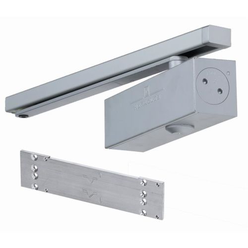 Ferme-porte HR340 force 3 - 4 blanc avec plaque de montage DIN Héraclès HR340410 photo du produit