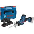 Scie sabre 18V GSA 18 V-LI C + 2 batteries ProCore 4Ah + chargeur en coffret L-Boxx - BOSCH - 06016A500Q pas cher