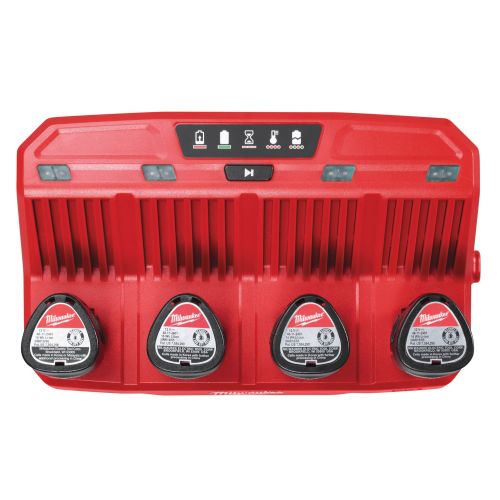 Chargeur 12 V M12 C4 jusqu'à 4 batteries MILWAUKEE 4932430554 photo du produit Secondaire 3 L