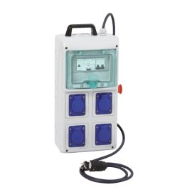 Coffret de chantier KAEDRA Schneider Electric 4 prises 16 A NF avec cordon - PFR10102 photo du produit Principale M