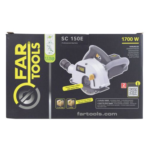 Rainureuse 1700 W SC 150D + 2 disque diamant béton 150 mm FARTOOLS PRO 115441 photo du produit Secondaire 4 L