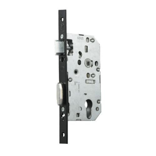 Serrure &agrave; larder D450 cl&eacute; I axe 50mm bout carr&eacute; finition noir sans g&acirc;che - VACHETTE - 22701000 pas cher
