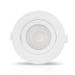 Spot LED SMD CARAT orientable 18 W blanc 3000 K MIIDEX LIGHTING 763622 photo du produit