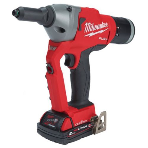 Riveteuse M18 FUEL ONE KEY 18V M18 ONEFPRT-202X + 2 batteries 2Ah + chargeur rapide + HD BOX - MILWAUKEE TOOL - 4933478602 pas cher Secondaire 1 L