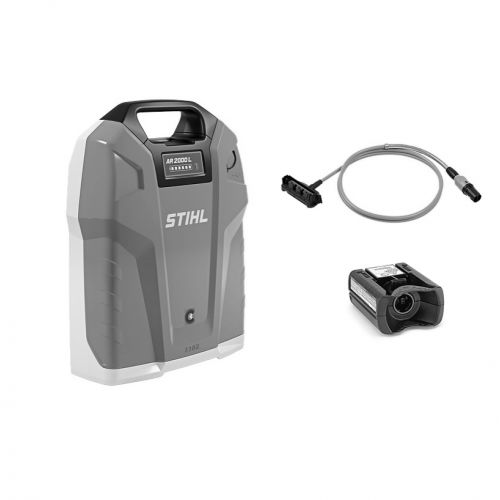 Pack batterie AR 2000 L + câble + adaptateur - STIHL - 4871-200-0000 pas cher Principale L