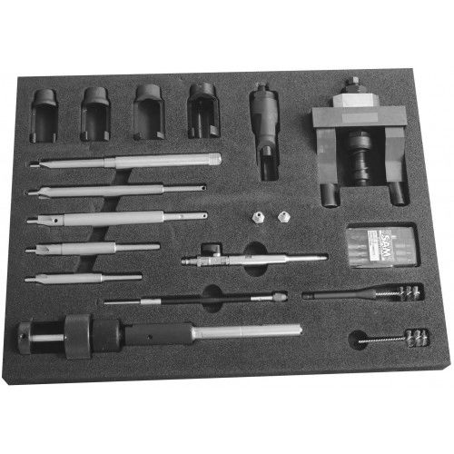 Plateau mousse extracteur d'injecteur multimarque - SAM OUTILLAGE - DDE-SET pas cher Secondaire 1 L