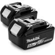 Pack de 2 batteries 18 V MAKSTAR Li-Ion BL1850B 5.0 Ah - - MAKITA - - PACK2BAT5LI pas cher