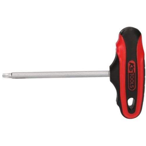 Clé mâle CHROMEPLUS Torx poignée en T T25 135 mm KS TOOLS 158.8023 photo du produit