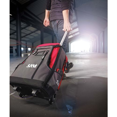 Sac à dos textile de 40 L avec trolley - SAM OUTILLAGE - BAG-5N pas cher Secondaire 2 L