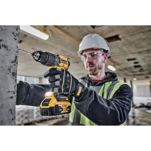 Perceuse-visseuse à percussion 18 V XR BRUSHLESS + 2 batteries 5 Ah + chargeur + coffret T-STAK DEWALT DCD805P2T-QW photo du produit Secondaire 2 L