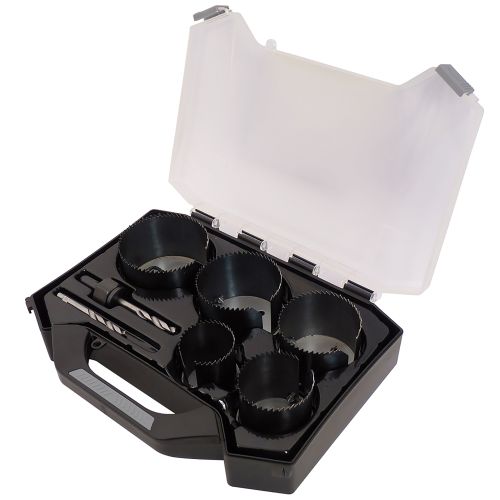 Mallette trépans HSS bois plâtre 7 pièces SMARTOOL TECHNIC 982209 photo du produit Secondaire 1 L