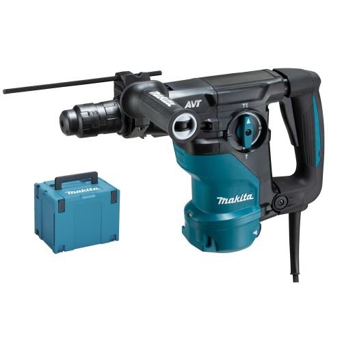 Perfo-burineur 850 W SDS-Plus 30 mm en coffret Makpac MAKITA HR3012FCWJ photo du produit