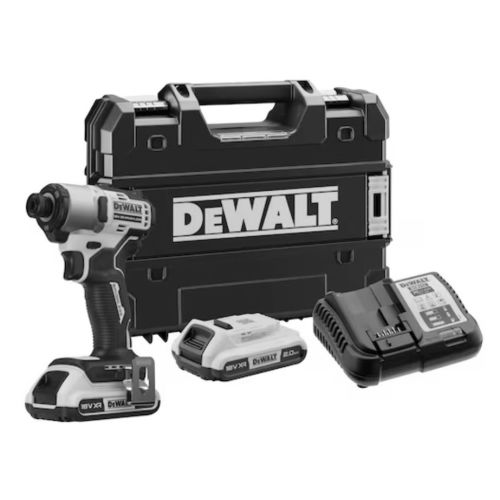 Visseuse a chocs 18V BRUSHLESS + 2 batteries + chargeur + coffret T-STAK - DEWALT - DCF840D2T pas cher