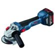 Meuleuse 18 V GWS 18V-10 + 2 batteries 4 Ah en coffret L-BOXX BOSCH 06019J4007 photo du produit Secondaire 3 S