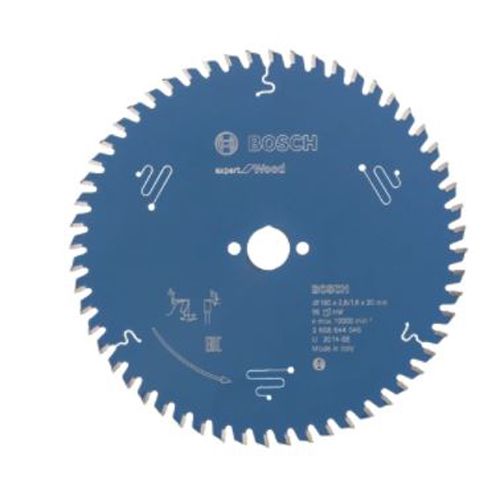 Lame de scie circulaire pour bois 190 x 20 x 1,6 mm 56 dents BOSCH EXPERT 2608644046 photo du produit Principale L