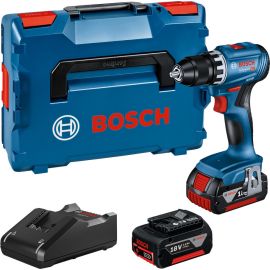 Perceuse-visseuse 18V Bosch GSR 18V-45 + 2 batteries GBA 3 Ah + chargeur en coffret L-Boxx - 06019K3204 photo du produit Principale M