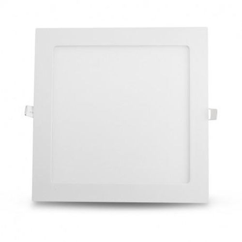 Plafonnier LED SLIMY CARRE blanc 219 x 219 mm 18 W 4000 K MIIDEX LIGHTING 77641 photo du produit