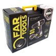 Perceuse-visseuse à percussion 18 V X-FIT XF-IMPACT 2 + 2 batteries 3 Ah Li-ion + chargeur + coffret FARTOOLS 216001 photo du produit Secondaire 7 S