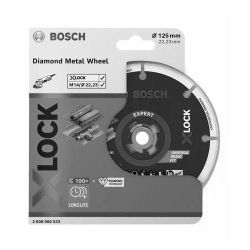 Disque à tronçonner Diamond Metal Wheel 230mm - BOSCH EXPERT - 2608900536 pas cher Secondaire 5 L